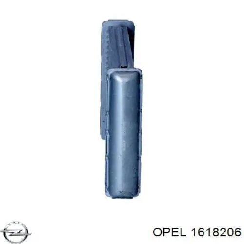 Радіатор пічки 1618206 Opel