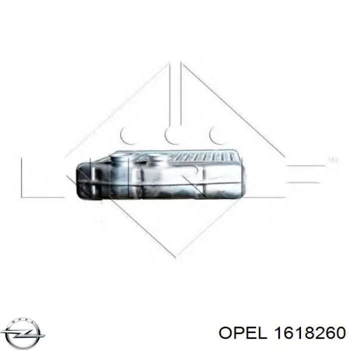 Купити 1618260 Opel Теплообмінник