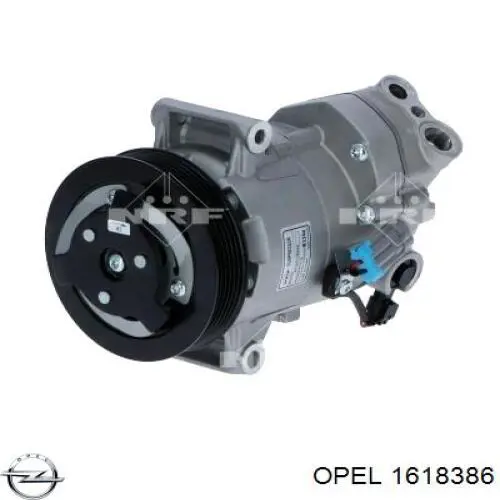 1618386 Opel компресор кондиціонера