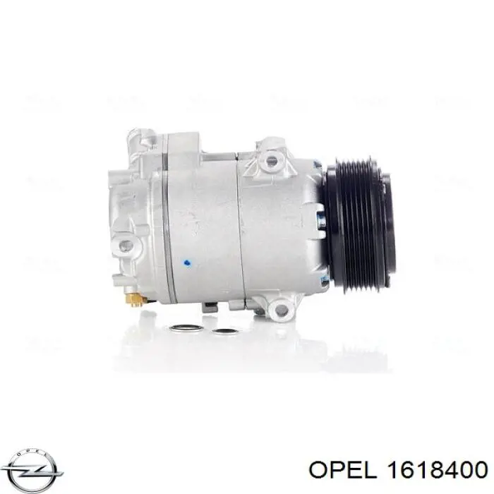 Шків компресора кондиціонера Opel 1618400 ціна, від 82.71 USD