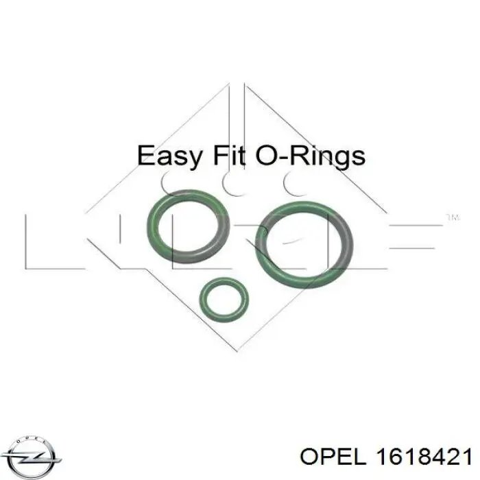 Компресор кондиціонера 1618421 Opel