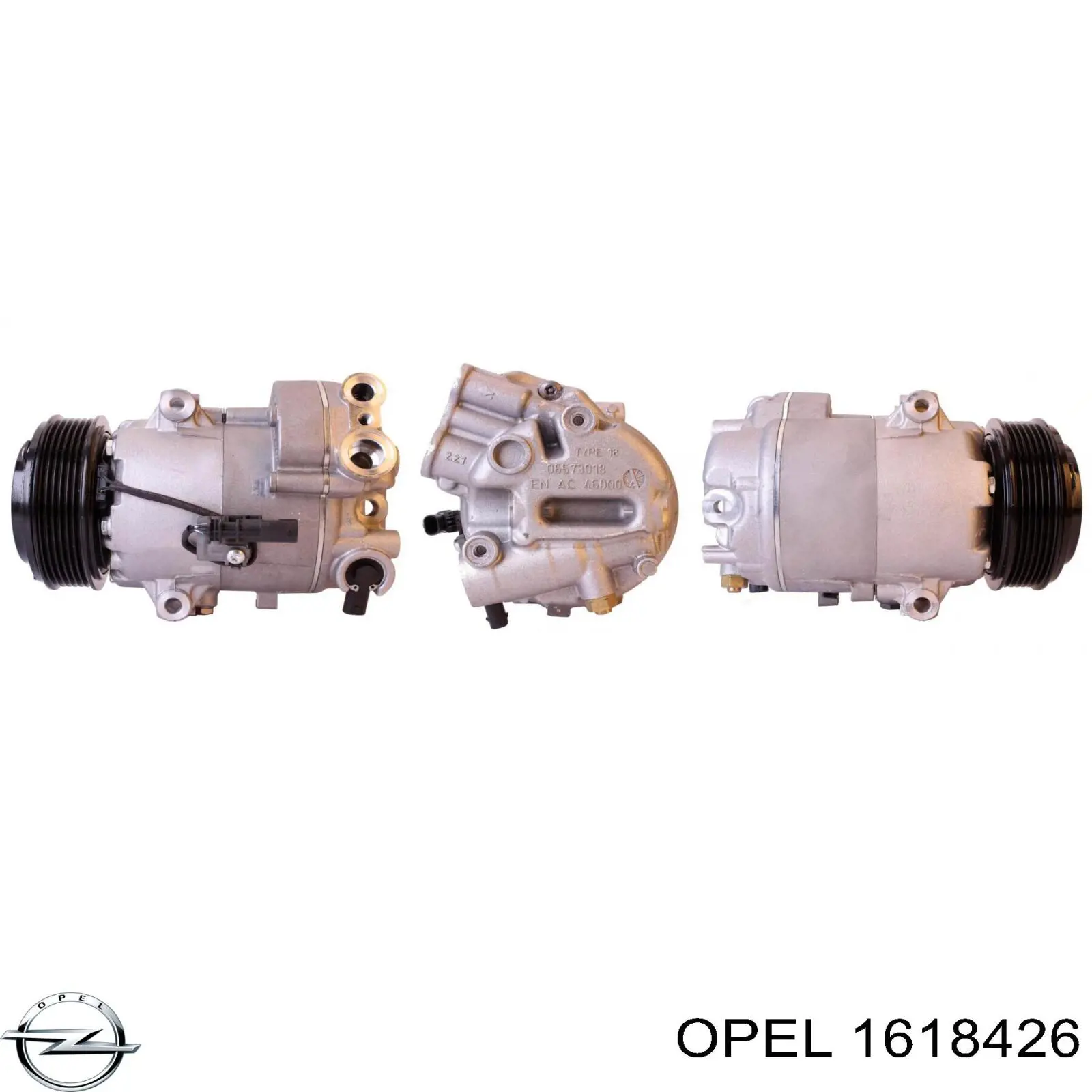 Купити 1618426 Opel Компресор кліматичної установки