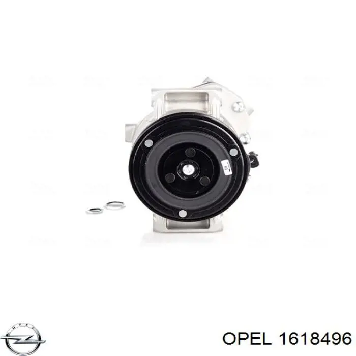 Компресор системи кондиціювання Opel 1618407 ціна, від 225.46 USD