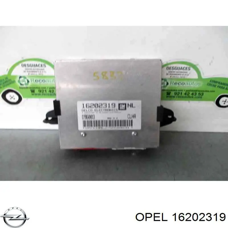 ЕБУ Opel 16202319 ціна, від 11.29 USD