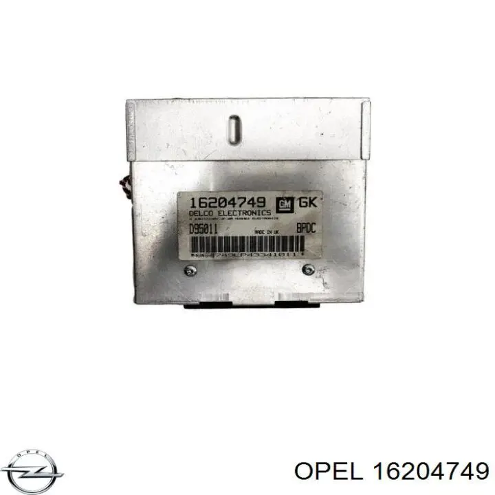 16204749 Opel 
