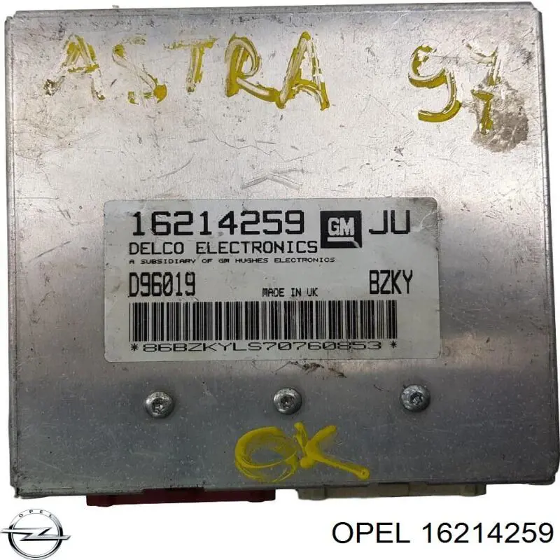 16214259 Opel 