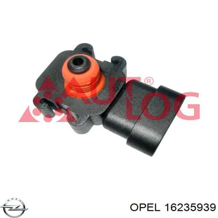 16235939 Opel Датчик наддува