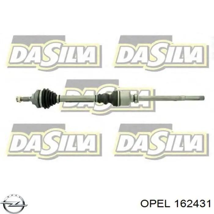 162431 Opel Скло третіх/п'ятих дверей