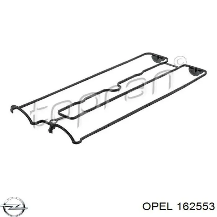 162553 Opel скло заднє, 3/5-й двері (ляди)