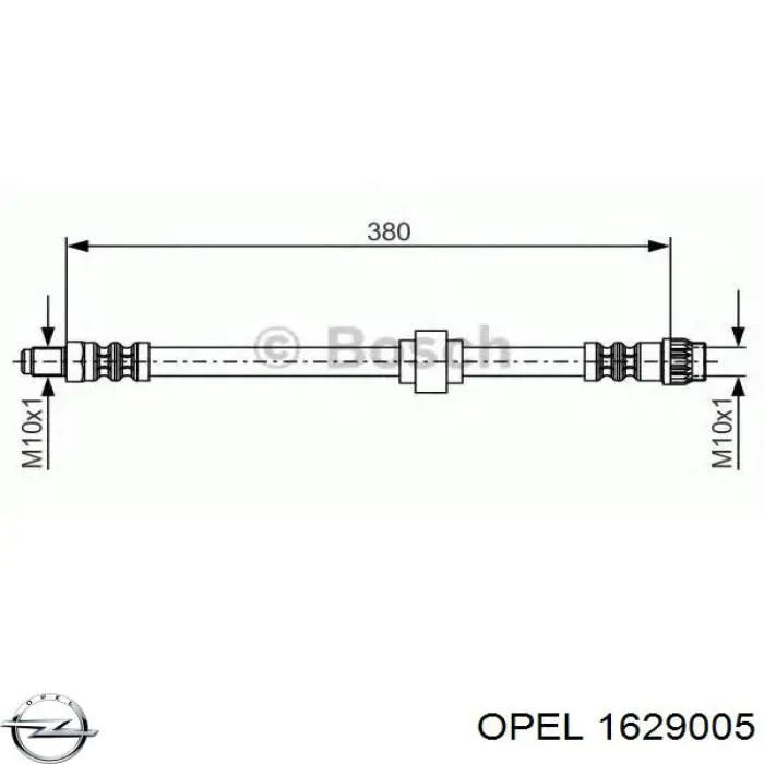 Купити 1629005 Opel ГРМ ремень