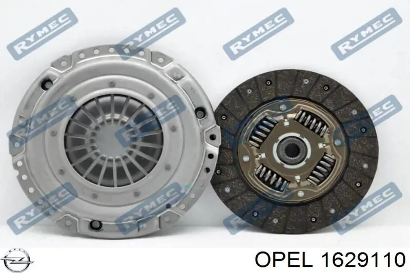 Комплект зчеплення (3 частини) Opel 1629110 ціна, від 160.60 USD