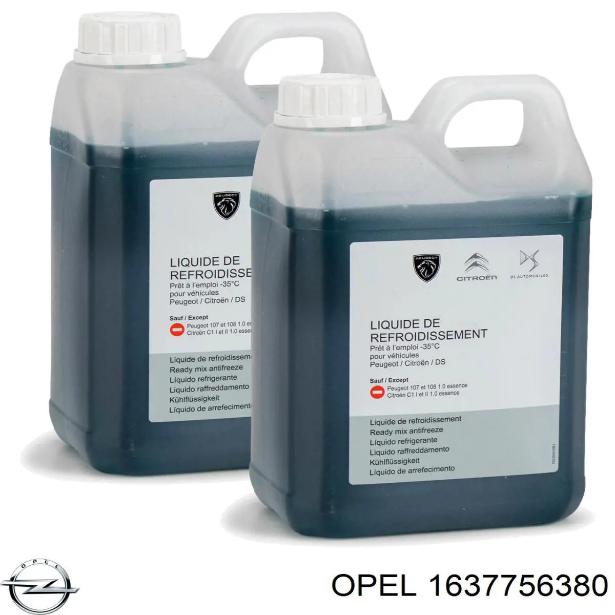Антифріз 1637756380 Opel