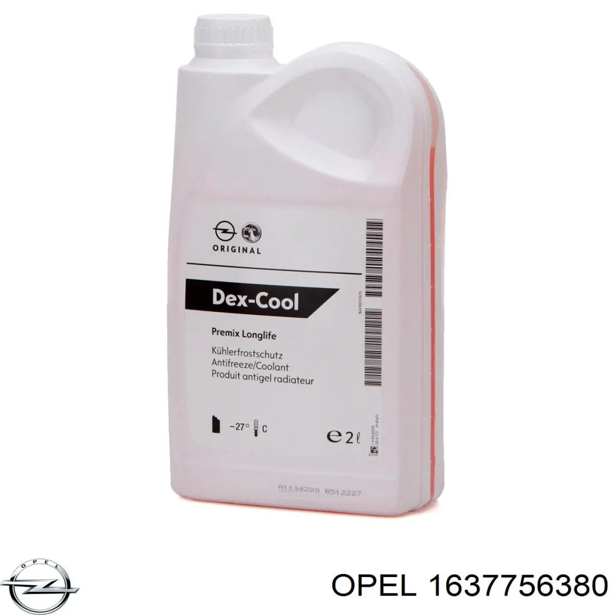 1637756380 Opel Охолоджуюча рідина