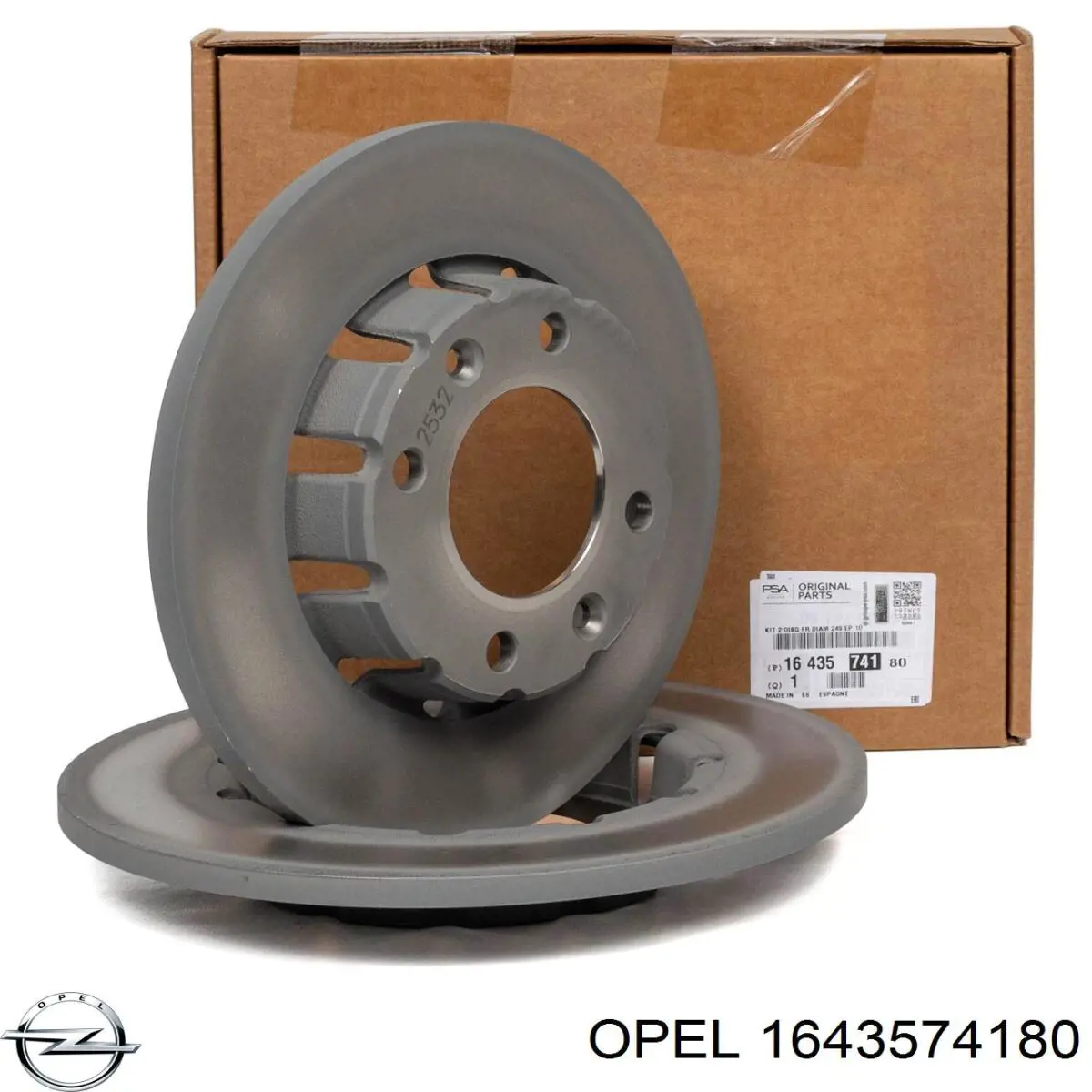 1643574180 Opel Дискові гальма
