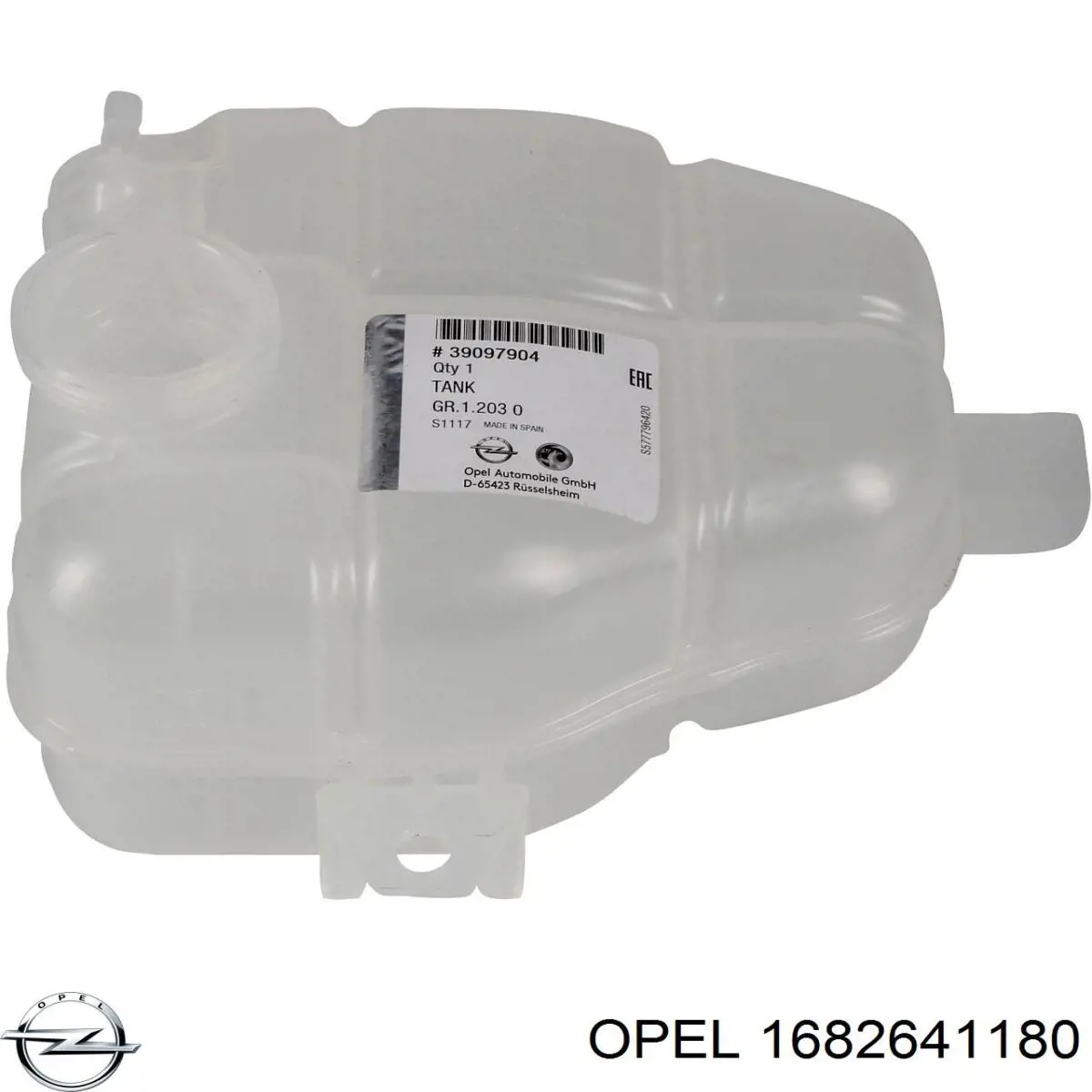 Купити 1682641180 Opel Водяний бачок системи охолодження
