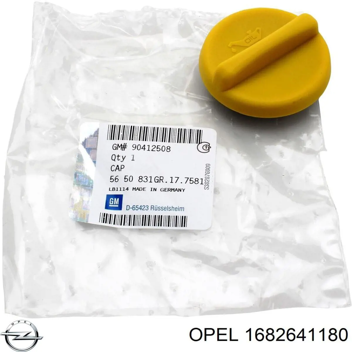 Бачок системи охолодження 1682641180 Opel