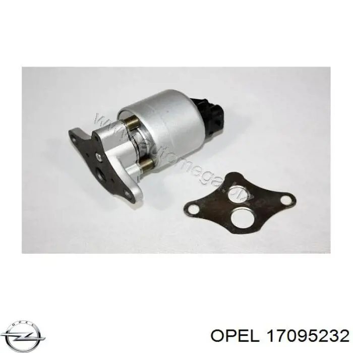 Клапан EGR Opel 17095232 ціна, від 50.85 USD