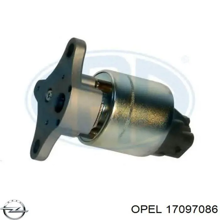17097086 Opel клапан egr, рециркуляції газів