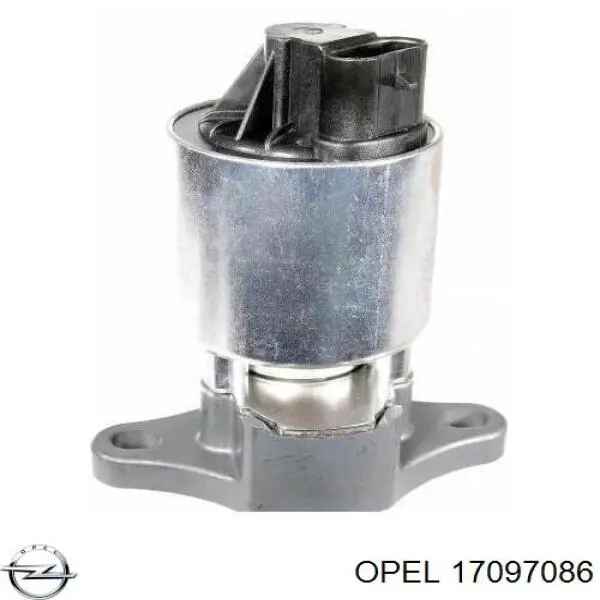 Клапан ЄГР 17097086 Opel