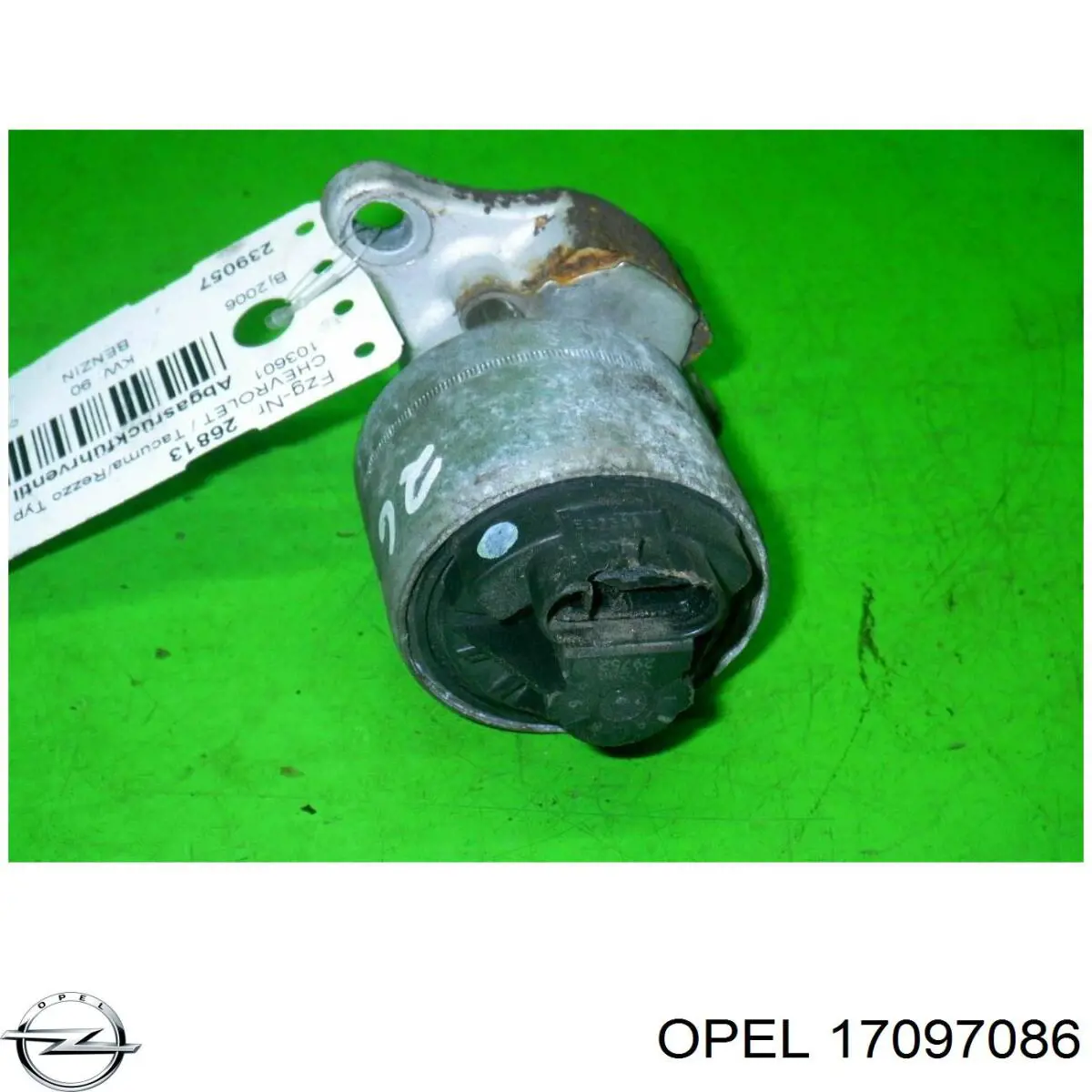 4805204 Opel Клапан рециркуляції відпрацьованих газів EGR