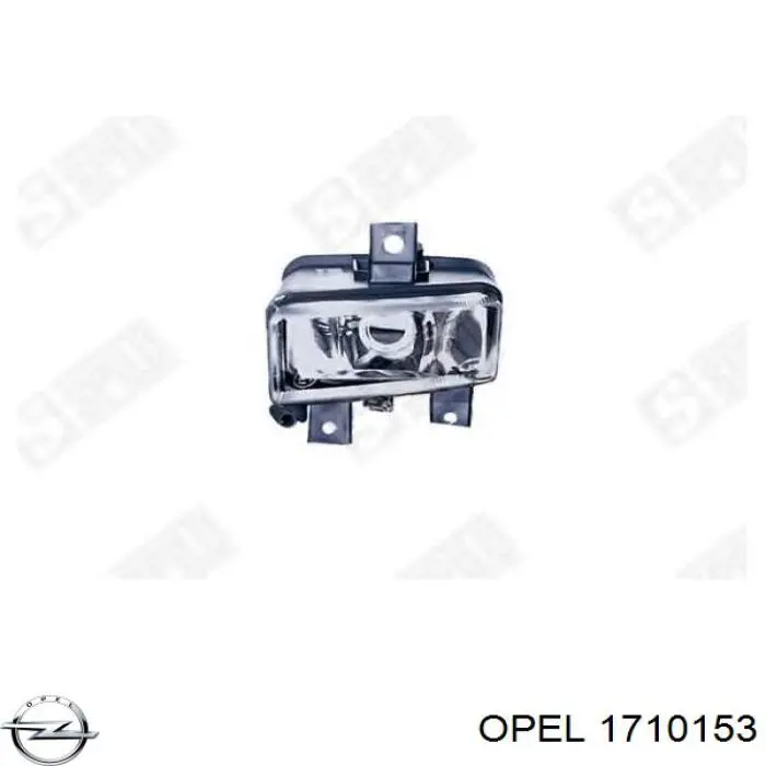 1710153 Opel фара протитуманна, ліва