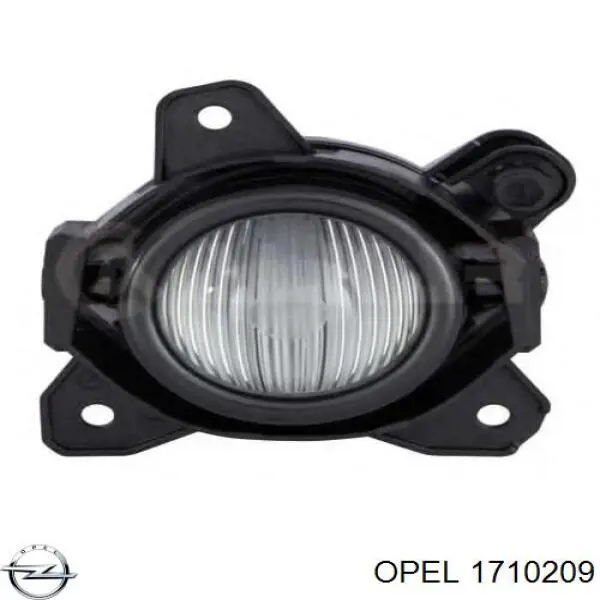 Протитуманка ліва Opel 1710209 ціна, від 57.32 USD