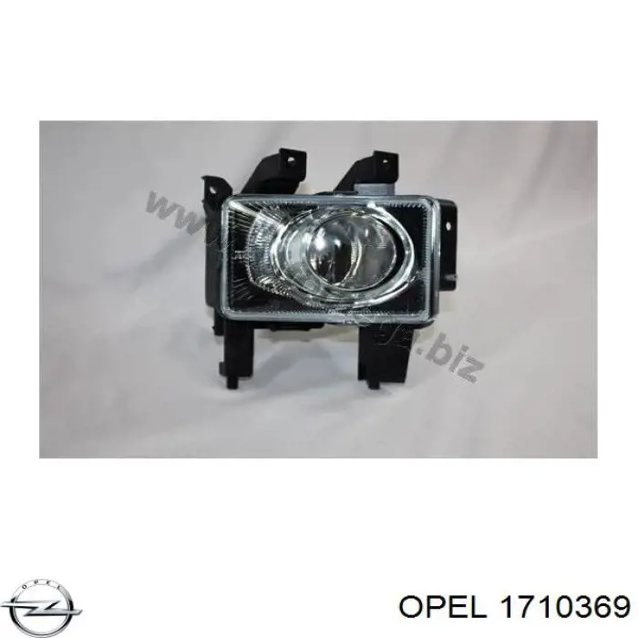 1710369 Opel фара протитуманна, права