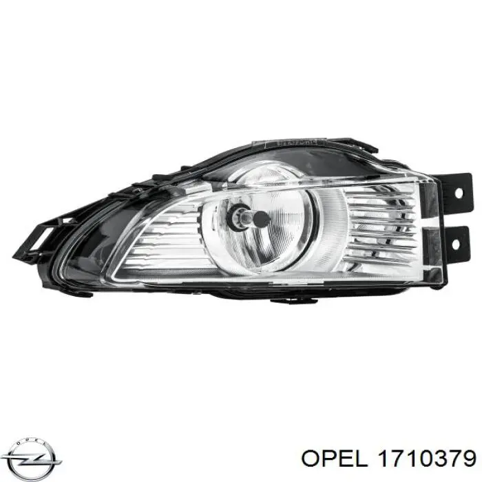 1710379 Opel фара протитуманна, права