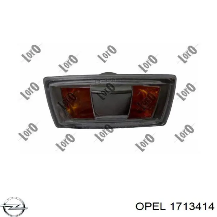 Покажчик повороту крила Opel 1713414 ціна, від 6.36 USD