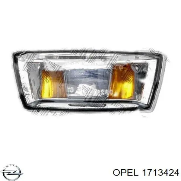 Купити 1713424 Opel Повторювач повороту на крилі, правий