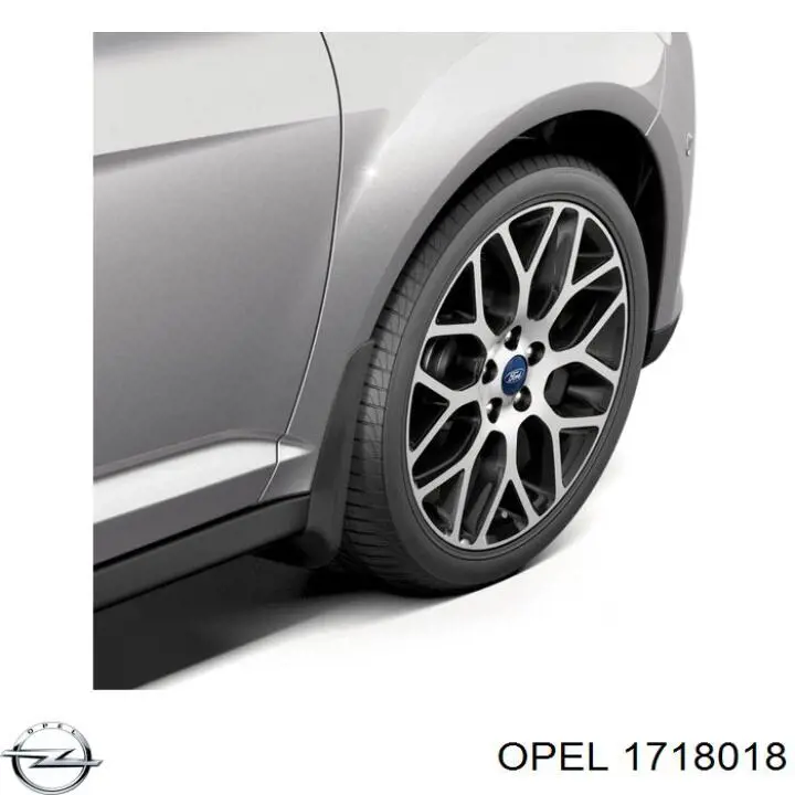 Бризковики передні, комплект Opel 1718018 ціна, від 32.26 USD