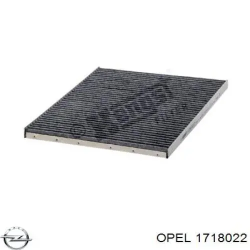 Фільтр повітряний обігрівача Opel 1718022 ціна, від 6.60 USD