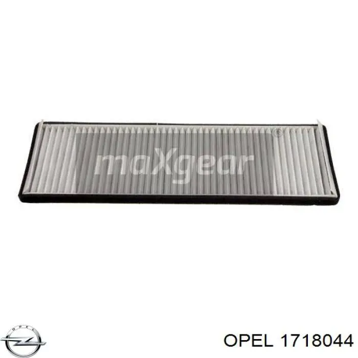 Фільтр повітряний обігрівача Opel 1718044 ціна, від 5.35 USD