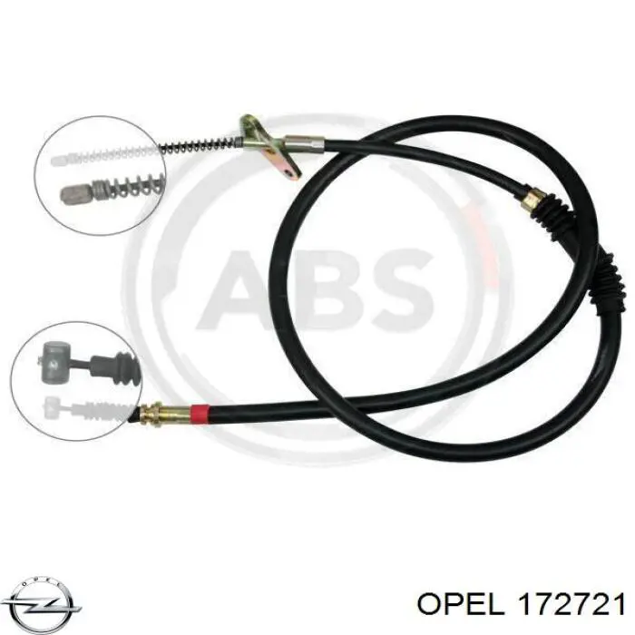 Купити 172721 Opel Молдинг передньої правої двері