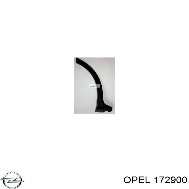 172900 Opel розширювач заднього крила, правий