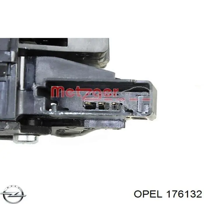Замок дверей багажника Opel 176132 ціна, від 28.25 USD