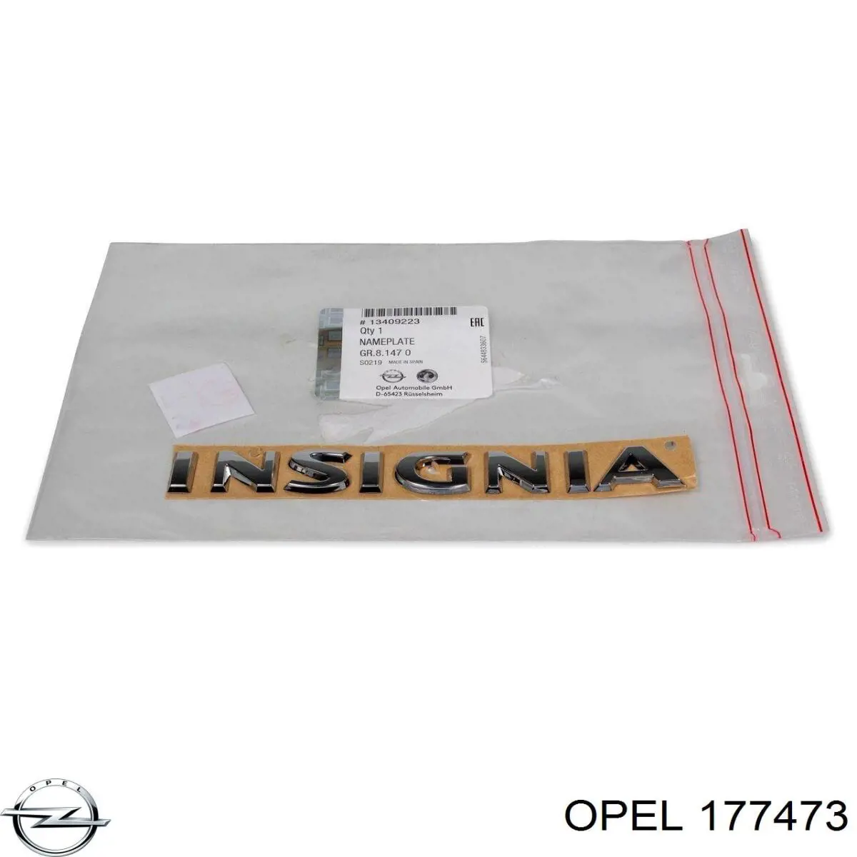  Opel YR00252280