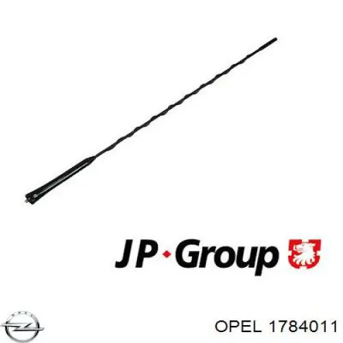 Шток антени Opel 24464153 ціна, від 5.04 USD