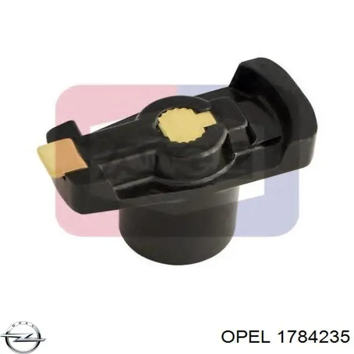 Бігунок (ротор) розподільника запалювання 1784235 Opel
