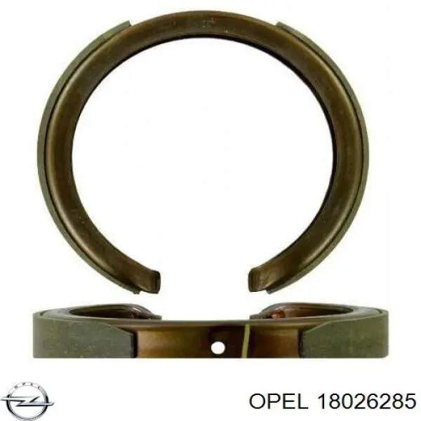 Колодки ручника / стоянкового гальма Opel 18026285 ціна, від 28.17 USD