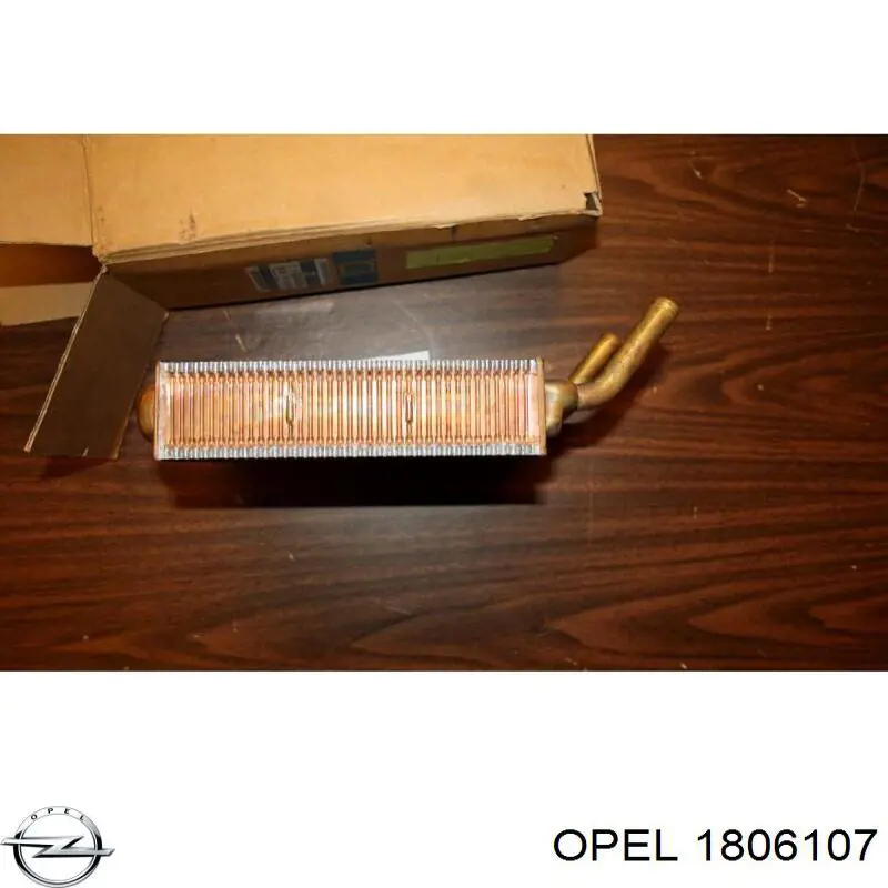 1806107 Opel радіатор пічки (обігрівача)