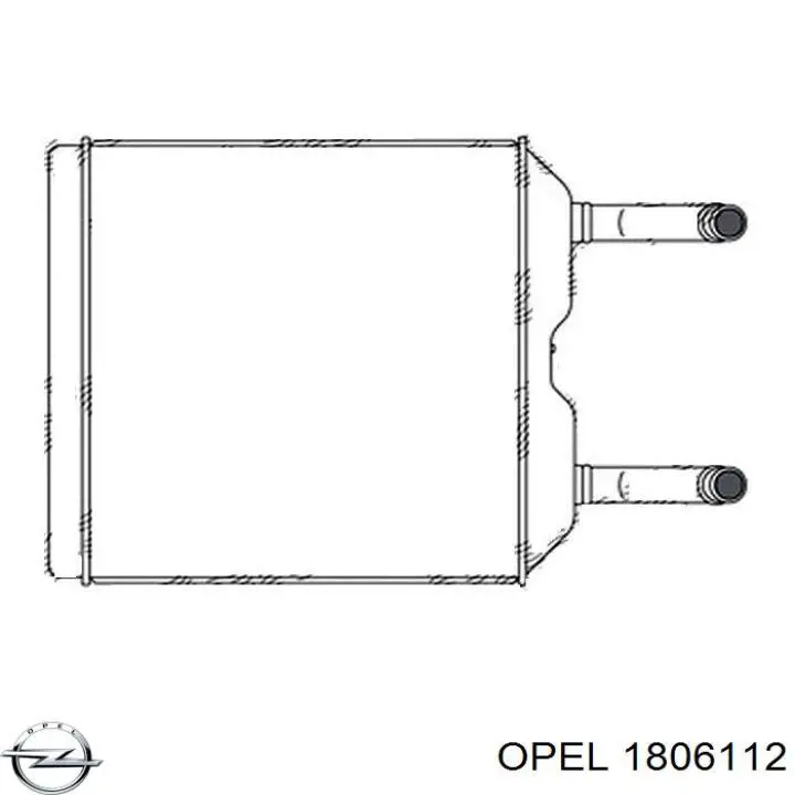 Радіатор пічки (обігрівача) Opel 1806112 ціна, від 28.03 USD