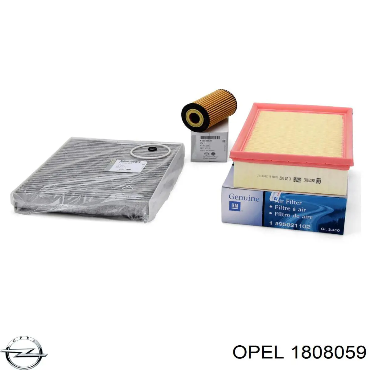 Фільтр повітряний обігрівача Opel 1808059 ціна, від 5.62 USD