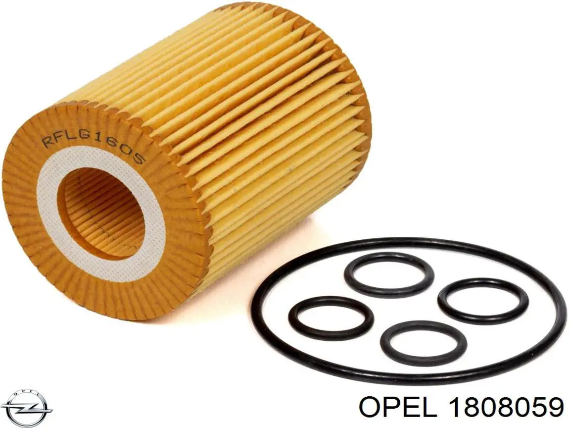 Повітряний фільтр салону Opel 1808059