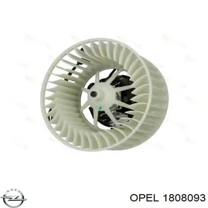 Двигун вентилятора пічки (обігрівача салону) Opel 1808093 ціна, від 76.10 USD