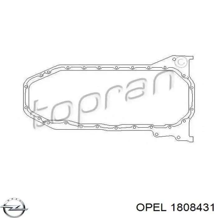 1808431 Opel резистор (опір пічки, обігрівача салону)