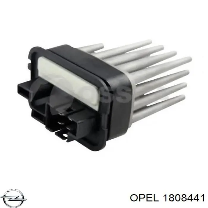 1808441 Opel резистор (опір пічки, обігрівача салону)