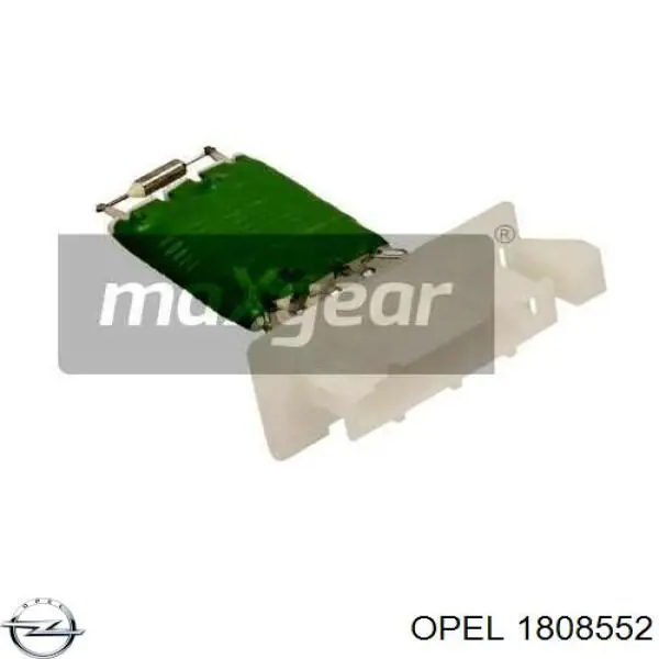 Резистор обігрівача Opel 1808552 ціна, від 30.84 USD