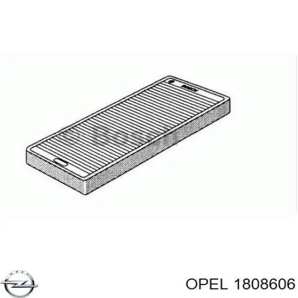 Купити 1808606 Opel Фільтр салону вугільний