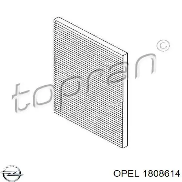 Фільтр повітряний обігрівача Opel 1808614 ціна, від 6.60 USD